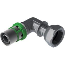 Coude à écrou tournant 16x2 - 3/4 (x2) Réf. 7096GW1634