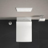 Abattant Viu amovible, charnières inox, sans amortisseur de fermeture, blanc Réf. 21110000