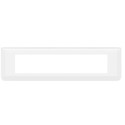 Legrand - plaque de finition horizontale Mosaic pour 10 Modules blanc Réf. 078810L