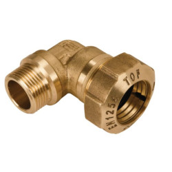 Coude Tof Push mâle pe40 33x42 réf 10060007PFB