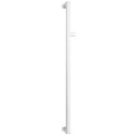 Barre droite ARSIS 1200 mm en aluminium epoxy blanc et chromé mat Réf. 049919