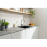 Mitigeur de cuisine 210 VERNIS BLEND M35 rond, bec orientable , 1jet chromé Réf. 71870000