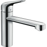 Mitigeur évier FOCUS M42 Mitigeur de cuisine 120, CoolStart / 2 vitesses, EcoSelection 1 jet Chromé réf. 71805000