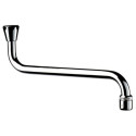 Bec horizontale avec aérateur + joint économiseur, femelle 15x21 largeur 200mm Réf : 940202