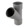Culotte femelle femelle 45° simple diamètre 63mm UBL144
