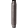 Mamelon 530 tube soudé filetage conique longueur 200mm noir D50x60 réf.530N20050