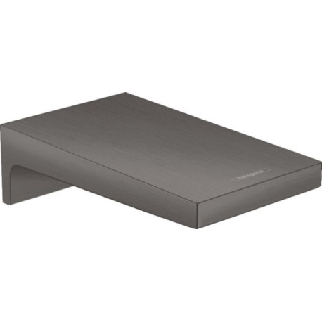 Bec déverseur Metropol - jet lame d'eau - M3/4'' - finition noir chromé brossé Réf. 32543340