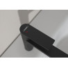 Mitigeur de lavabo 80  Rebris S CoolStart avec tirette et vidage Noir mat Réf. 72513670
