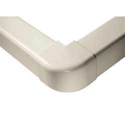 Angle extérieur pour goulotte blanche 80 x 60 mm Réf 0806AE-W
