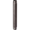 Mamelon 530 tube soudé filetage conique longueur 60mm noir D40x49 réf.530N6040