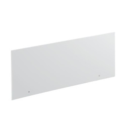 Panneau de finition métallique arrière blanc pour VS 11 (pour version 2 tubes) Réf. ACPA112P