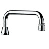 Bec dessus avec aérateur + joint économiseur, femelle 15x21 largeur 200mm Réf : 951202