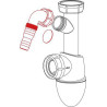Siphon d'évier Easyphon prise machine à laver Réf. 0224360