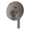 Mitigeur mécanique 2 sorties avec inverseur Lineare Hard Graphite brossé Réf. 24064AL1