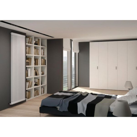 Radiateur eau chaude TESI 2 994W Blanc H1800 L360 Réf. RT218000801A402N01