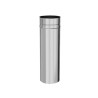 Tuyau rigide Inox 304 diamètre : 83 Lg : 500 mm Tous combustibles réf. 650830