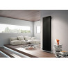 Radiateur eau chaude TESI 3 1685W Noir H2000 L405 Réf. RT320000910A402N01
