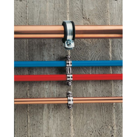 Collier double Novipro D 12 mm - 50 pièces
