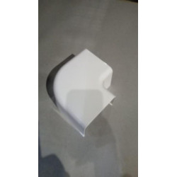 Angle apparent pour goulotte blanche 110x75mm Réf. 1207CP-W