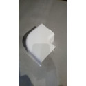 Angle apparent pour goulotte blanche 110x75mm Réf. 1207CP-W