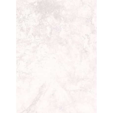 Panneau mural en alu-composite aspect marbre L1000 x H2550mm épaisseur 3mm - Coloris Blanc rosé surface brillant