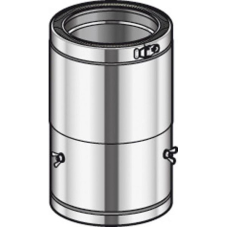 Elément droit Therminox TI longueur 30-45 cm diamètre 150 mm Réf. 21150044/9999