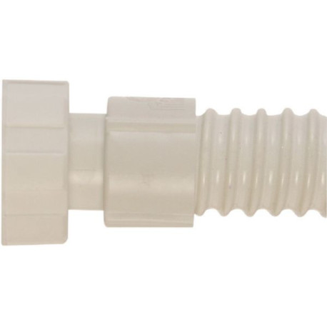 Raccord à visser TOUTFLEX blanc 1"1/4 pour tube de vidage Réf. 215-EMVS1/4