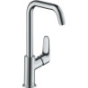 Mitigeur de lavabo FOCUS, 240 mm, sans tirette ni vidage, chromé réf. 31519000