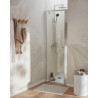 Porte de douche pivotante SERENITY 100 cm chrome Réf. E14P100GA