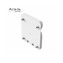 Platine de fixation pour rail, blanc réf. 44710