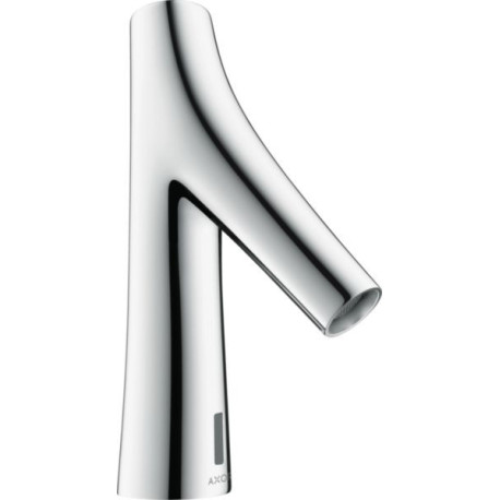 Robinetterie électronique Axor Starck pour lavabo sans manette de réglage de température sur batterie réf. 12172000