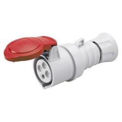 Prise mobile droite hp - ip44/ip54 - 3p+t 32a 380-415v 50/60hz - rouge - 6h - cablage rapide Réf / GW62019FH