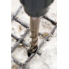 Foret perforateur SDS+ 3 Taillants Béton et Béton armé Novipro D6x160 mm