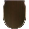 Abattant ARIANE double wengé mat réf. 7AR11650701