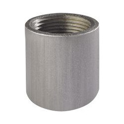 Manchon 2701 tube soudé filetage cylindrique longueur 56mm galva D50x60 réf.MAG50