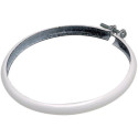 Bague émaillé blanc D 139 réf. 314815