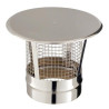 Chapeau pare-pluie anti-oiseau, diamètre 180 mm CPOI 180 SL CD Réf. 45180079/9999