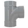 Culotte simple à joint de dilatation PVC FF 87°30 gris Nicoll diamètre 160 mm