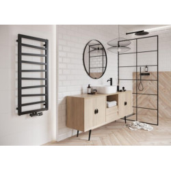 Sèche-serviettes eau chaude Squasy 1360x500 RAL 7016 mat Réf. SY05139016S0022