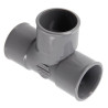 Té pied de biche femelle femelle 87°30 diamètre 32mm UTF188