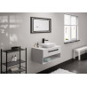 Mitigeur lavabo Vernis Shape  190 avec tirette et vidage synthétique Noir mat Réf. 71562670