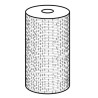 Toile coton rouleau de 0,15x20m réf 816199
