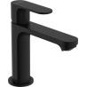 Mitigeur de lavabo 80 Rebris S CoolStart EcoSmart+ avec tirette et vidage Noir mat Réf. 72586670