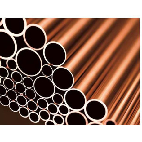 Tube cuivre NF SANCO dur diamètre 16 mm épaisseur 1 mm barre de 5 mètres Réf. 501271445