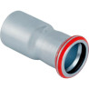 Réduction avec extrémité à emboîter D15-12mm, acier carbone Réf 22301