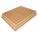 Plaque isolante RAUPUR ISOL 2 avec film pare-vapeur pour plancher chauffant/rafraîchissant - épaisseur 96 mm - R 4,40 m² K/W - dimensions 1200x1000 mm Réf. 13480961001