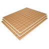 Plaque isolante RAUPUR ISOL 2 avec film pare-vapeur pour plancher chauffant/rafraîchissant - épaisseur 96 mm - R 4,40 m² K/W - dimensions 1200x1000 mm Réf. 13480961001