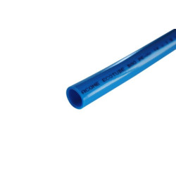 Tube PER BAO nu Ecotube bleu DN20 couronne de 80 m - Réticulation par voie physique PEXc - 728638-C80