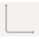 Rail en L, 1500 x 1200 mm, Réf. 24126