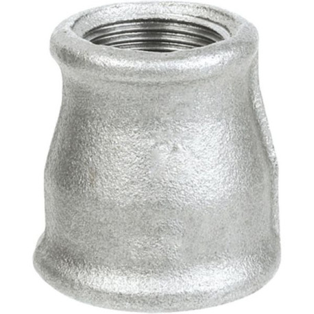 Manchon réduit 240R fonte malléable galvanisée femelle-femelle 40x33 réf.240040033G